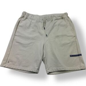 Converse x A-COLD-WALL* Cream Elastic Waist Sweat Shorts Men's Size 2XL